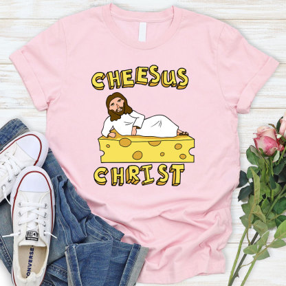 Cheesus Christ Christian T-Shirt