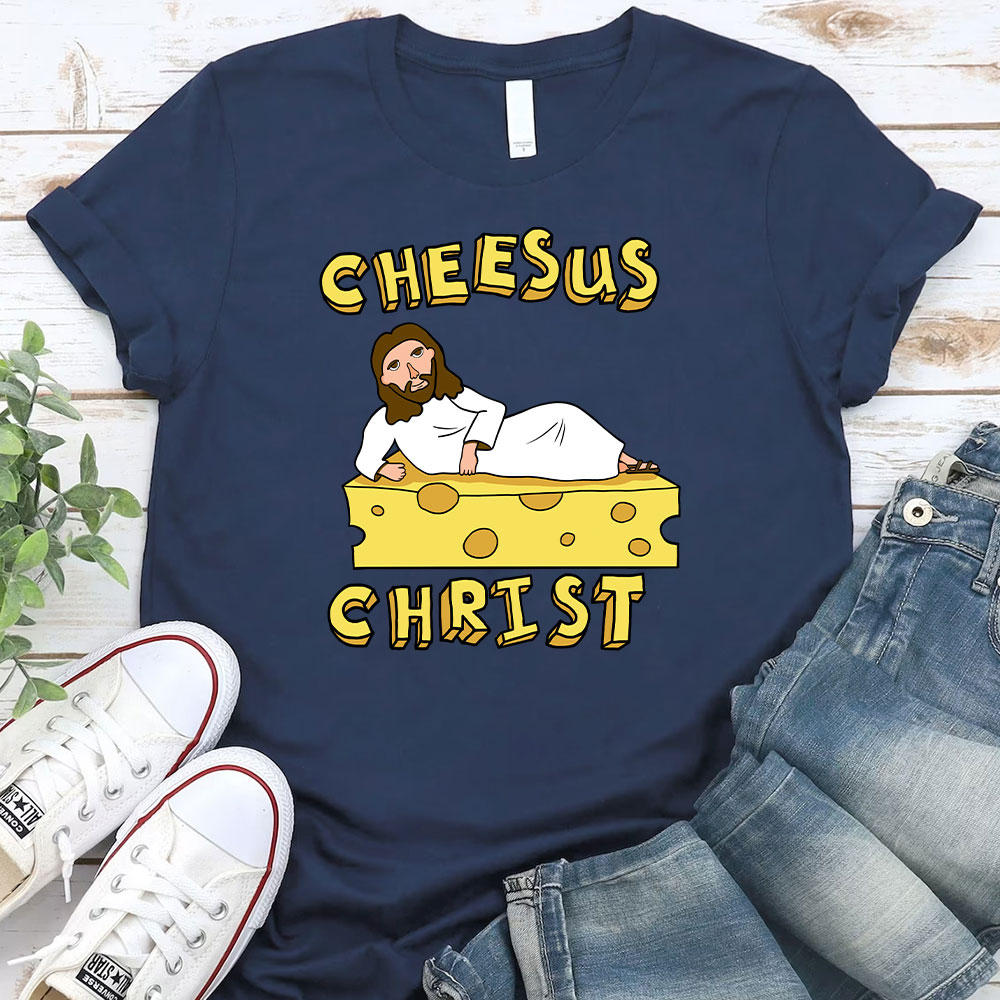 Cheesus Christ Christian T-Shirt