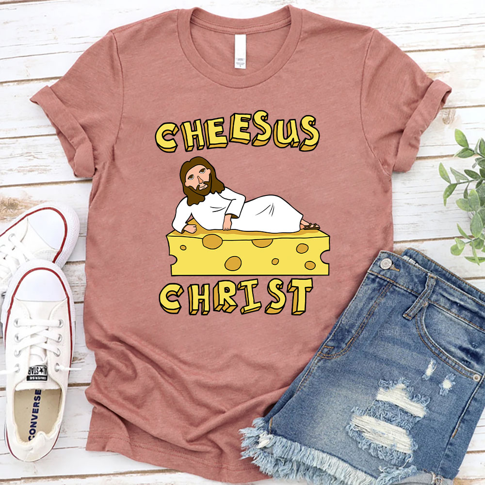 Cheesus Christ Christian T-Shirt