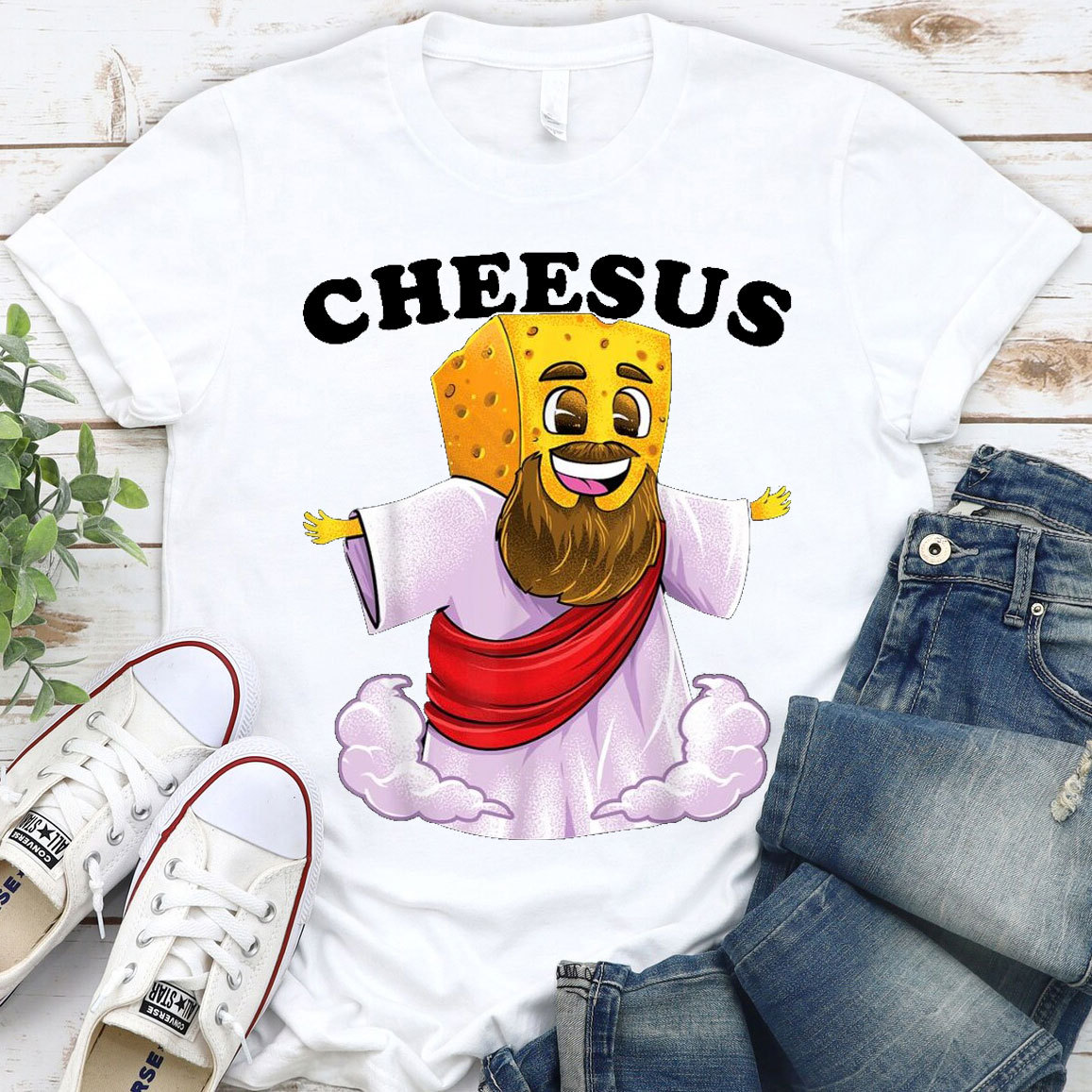 Cheesus Christian T-Shirt