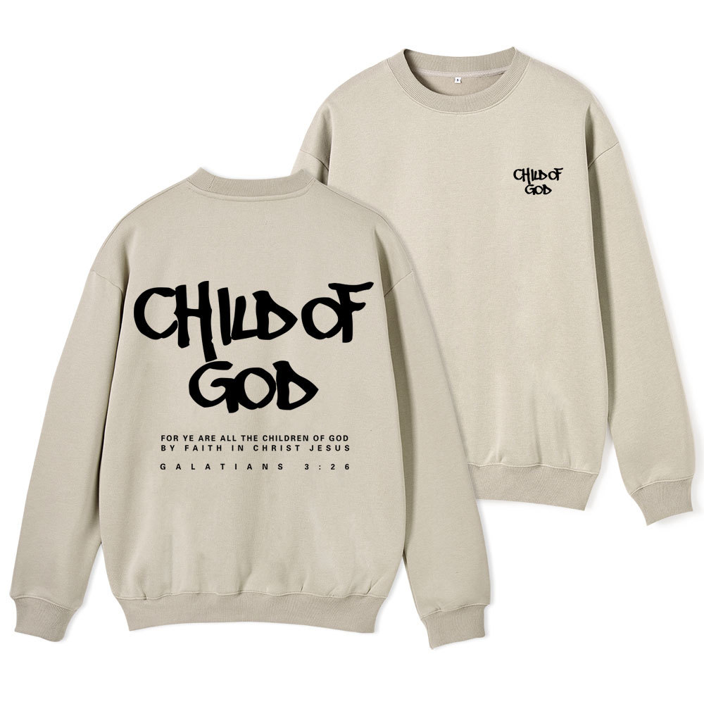 Child Of God Christian Fleece Sweatshirt