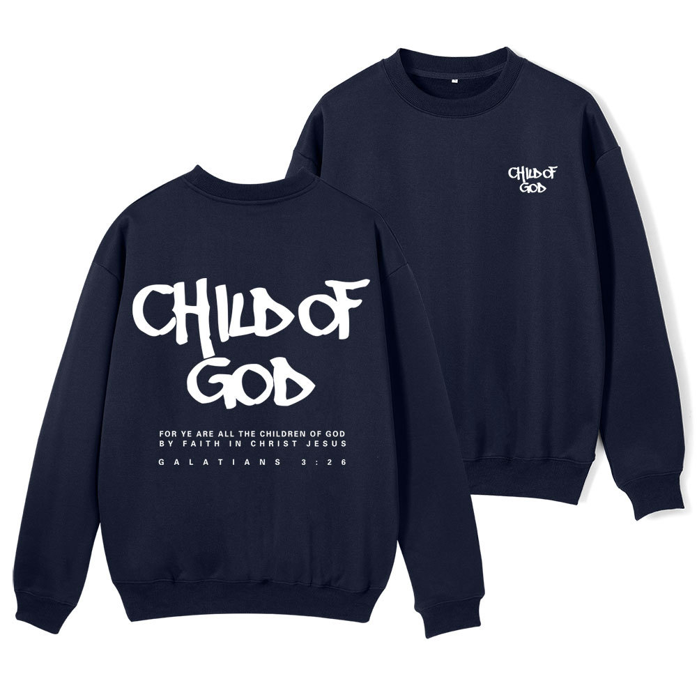 Child Of God Christian Fleece Sweatshirt Sale - GuidingCross