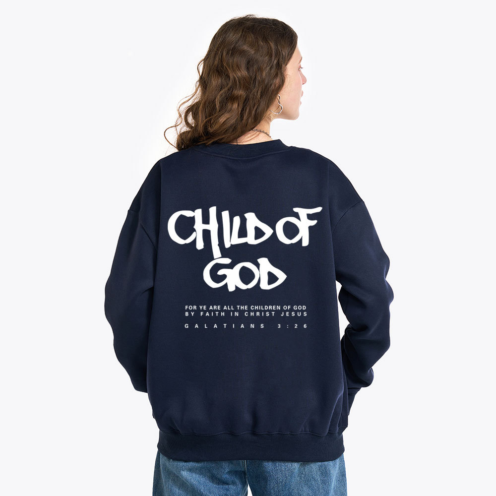 Child Of God Christian Fleece Sweatshirt