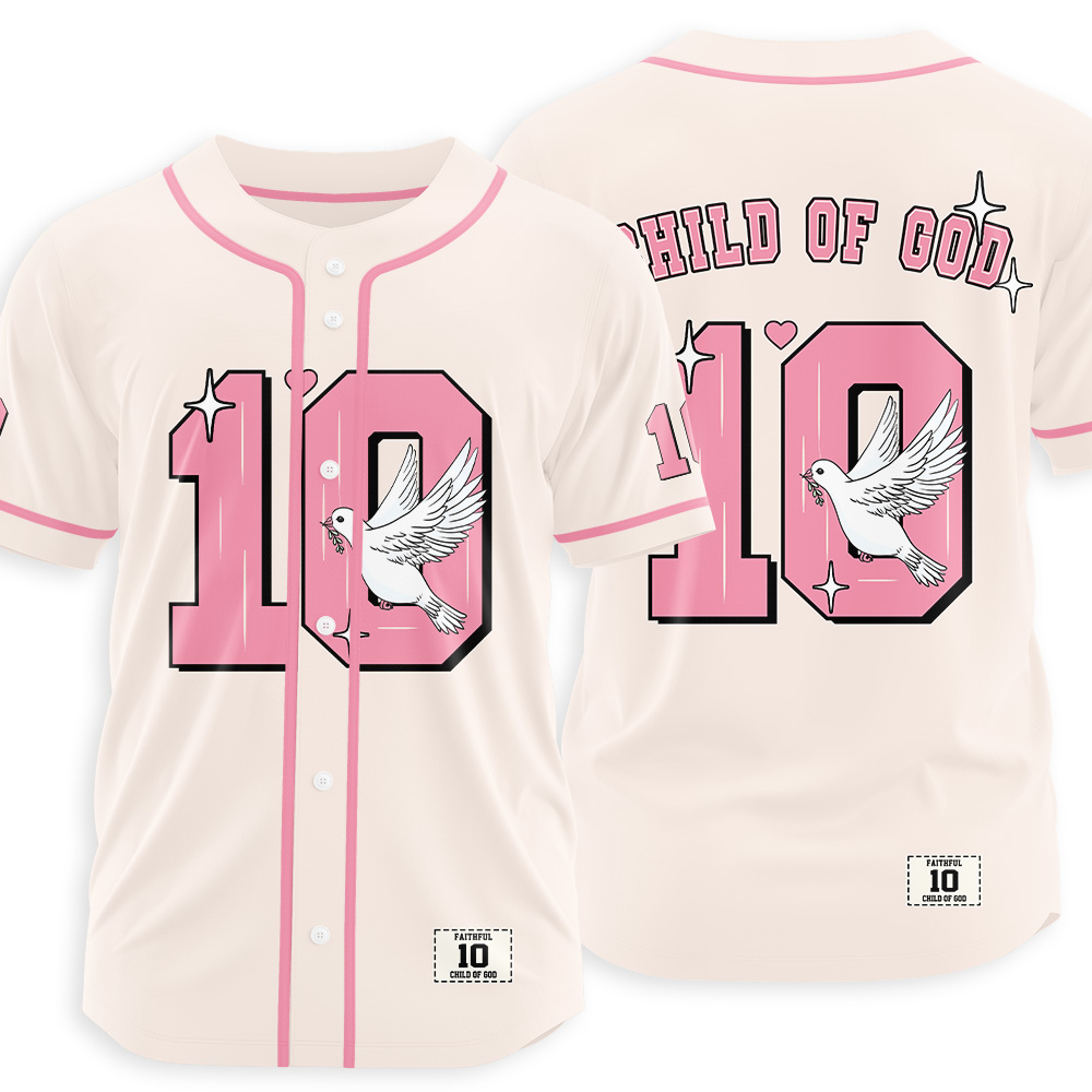 Child Of God Christian Baseball Jersey