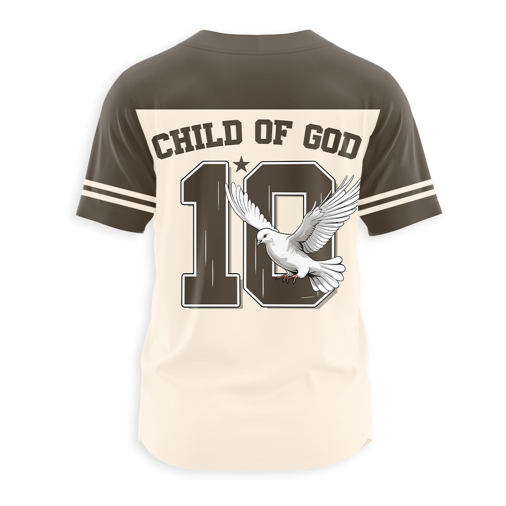 Child Of God Christian Baseball Jersey
