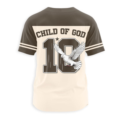 Child Of God Christian Baseball Jersey