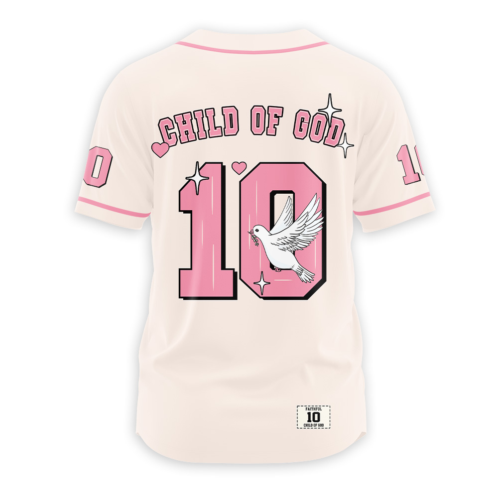 Child Of God Christian Baseball Jersey