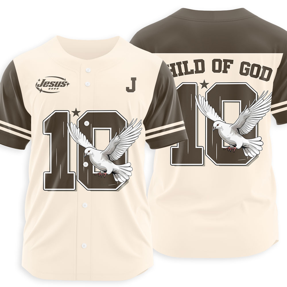 Child Of God Christian Baseball Jersey
