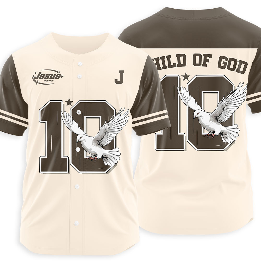 Child Of God Christian Baseball Jersey