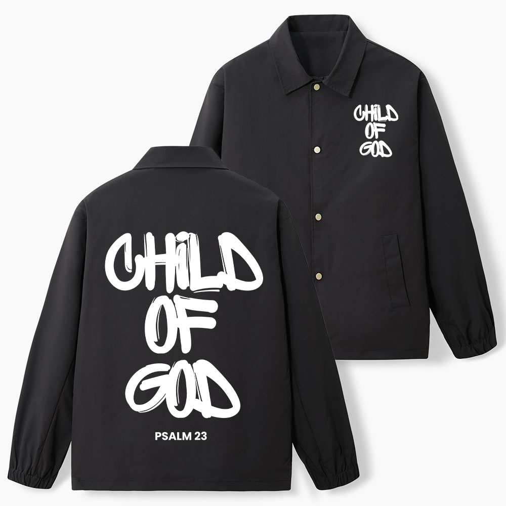 Child Of God Christian Coach Jacket