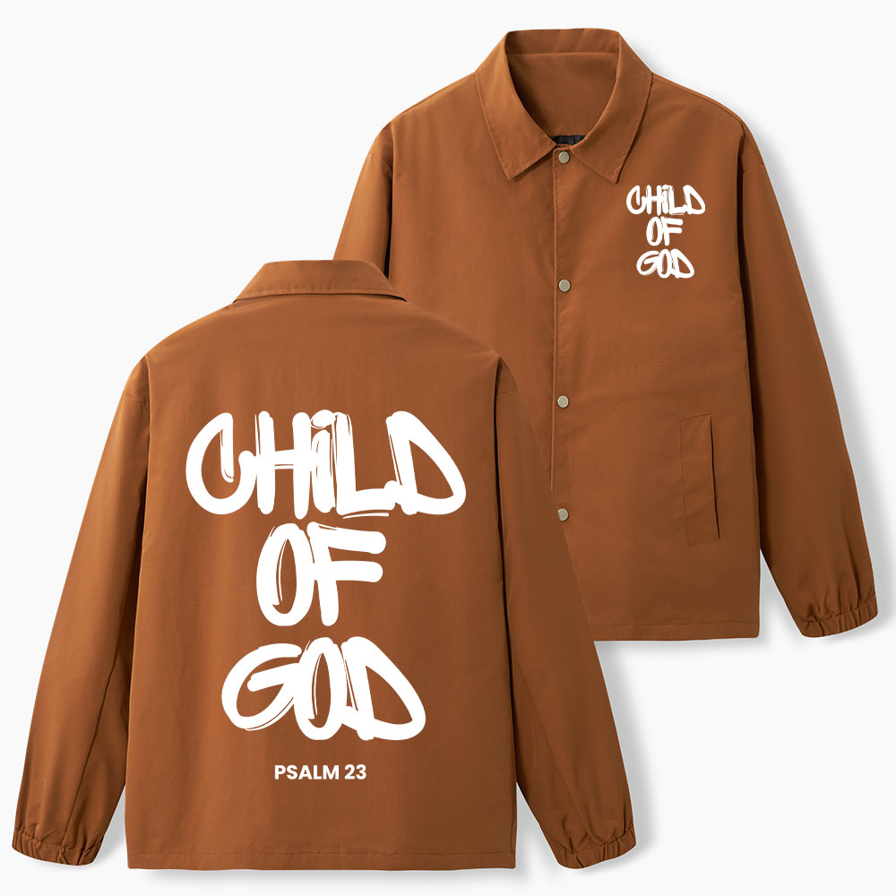 Child Of God Christian Coach Jacket