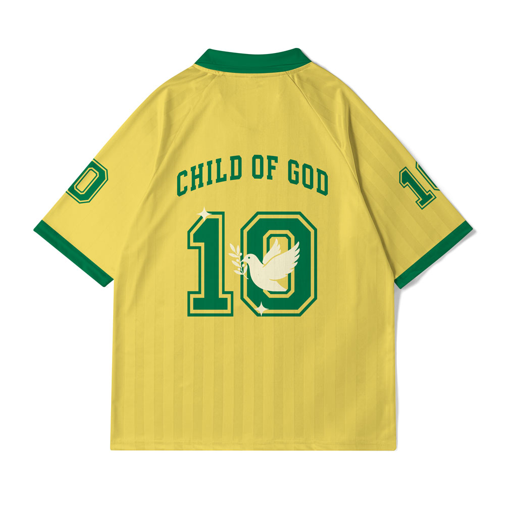 Child Of God Christian Collar Jersey