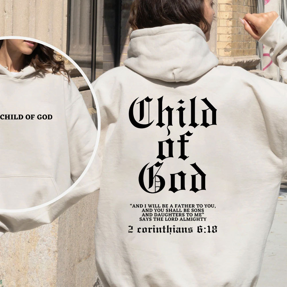 Child Of God Christian Fleece Hoodie Set