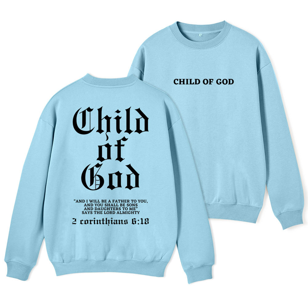 Child Of God Christian Fleece Sweatshirt