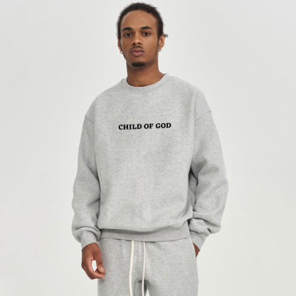 Child Of God Christian Fleece Sweatshirt