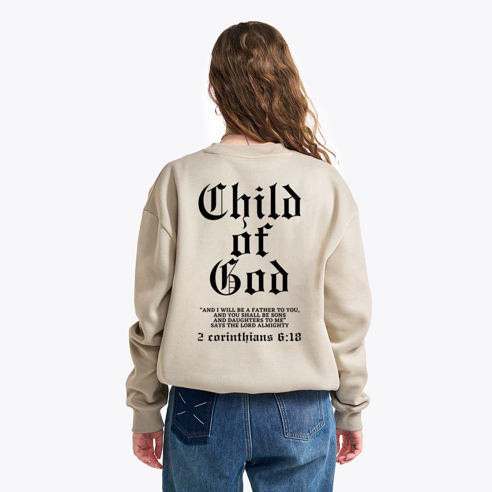 Child Of God Christian Fleece Sweatshirt