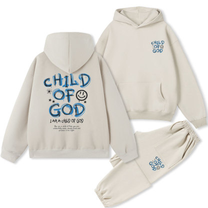 Child Of God Christian Fleece Hoodie Set
