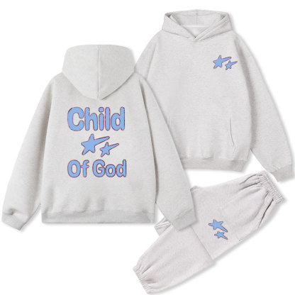 Child Of God Christian Fleece Hoodie Set
