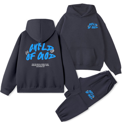 Child Of God Christian Fleece Hoodie Set