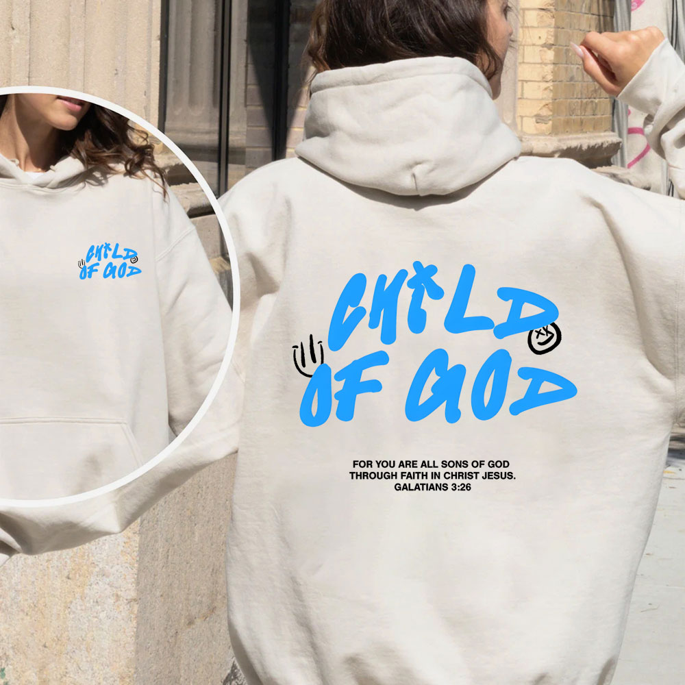 Child Of God Christian Fleece Hoodie Set