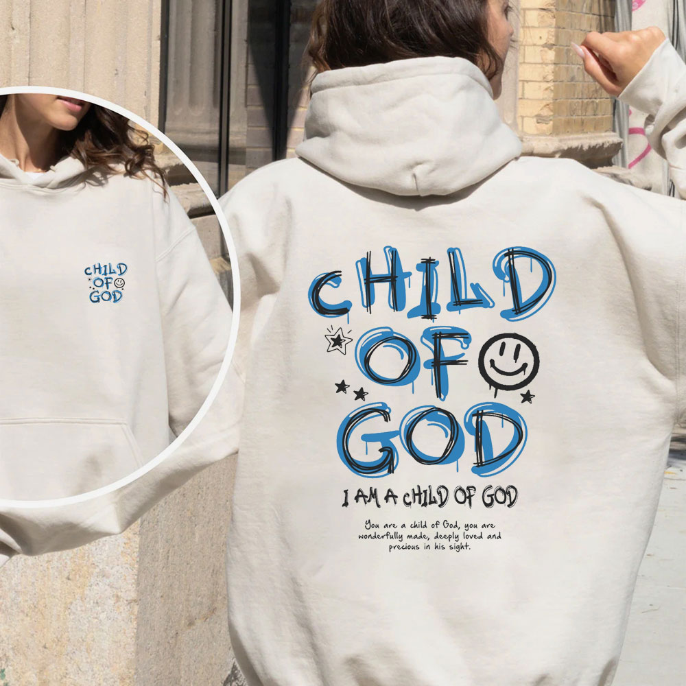 Child Of God Christian Fleece Hoodie Set