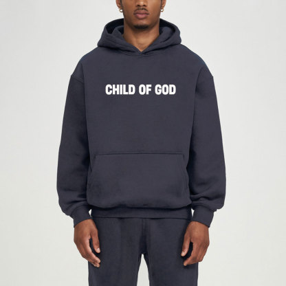 Child Of God Christian Fleece Hoodie Set