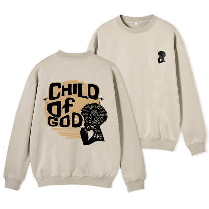 Child Of God Christian Fleece Sweatshirt