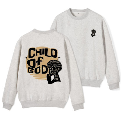 Child Of God Christian Fleece Sweatshirt