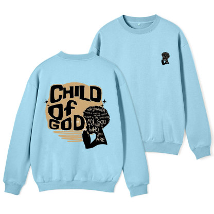 Child Of God Christian Fleece Sweatshirt