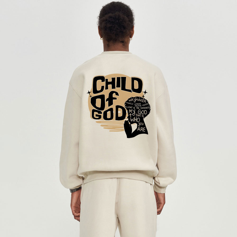 Child Of God Christian Fleece Sweatshirt