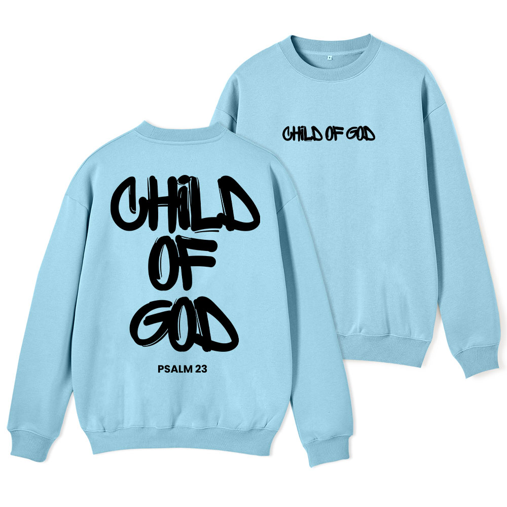 Child Of God Christian Fleece Sweatshirt