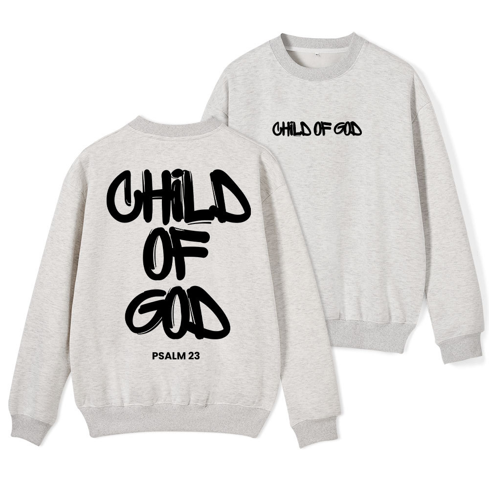 Child Of God Christian Fleece Sweatshirt