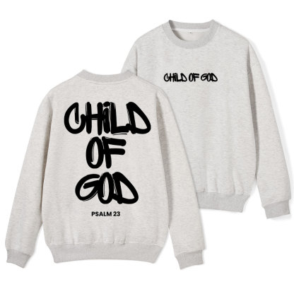 Child Of God Christian Fleece Sweatshirt