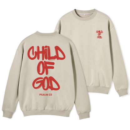 Child Of God Christian Fleece Sweatshirt
