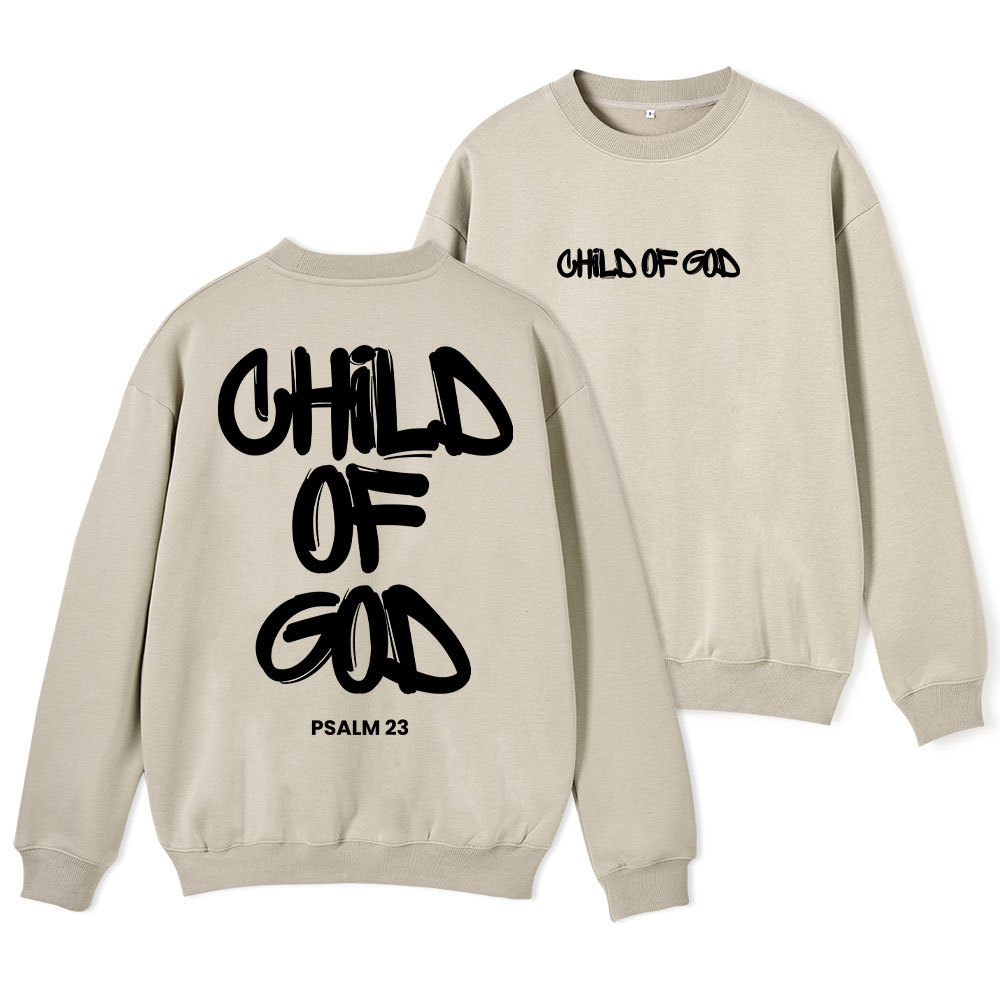 Child Of God Christian Fleece Sweatshirt