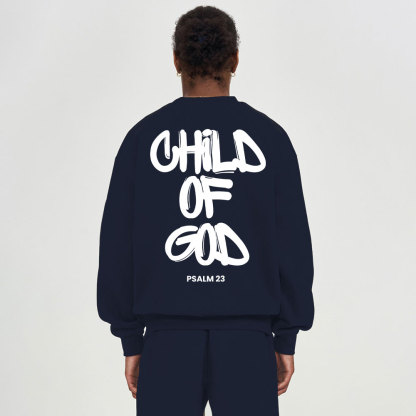 Child Of God Christian Fleece Sweatshirt