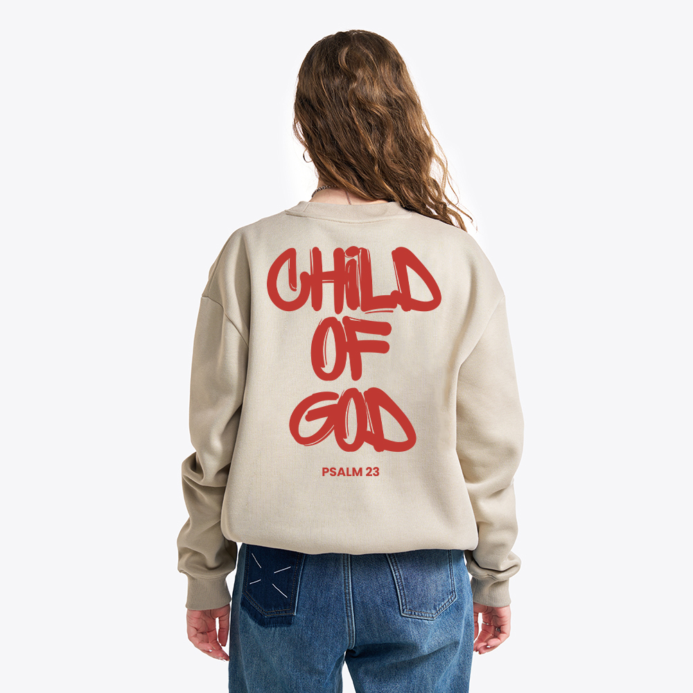 Child Of God Christian Fleece Sweatshirt