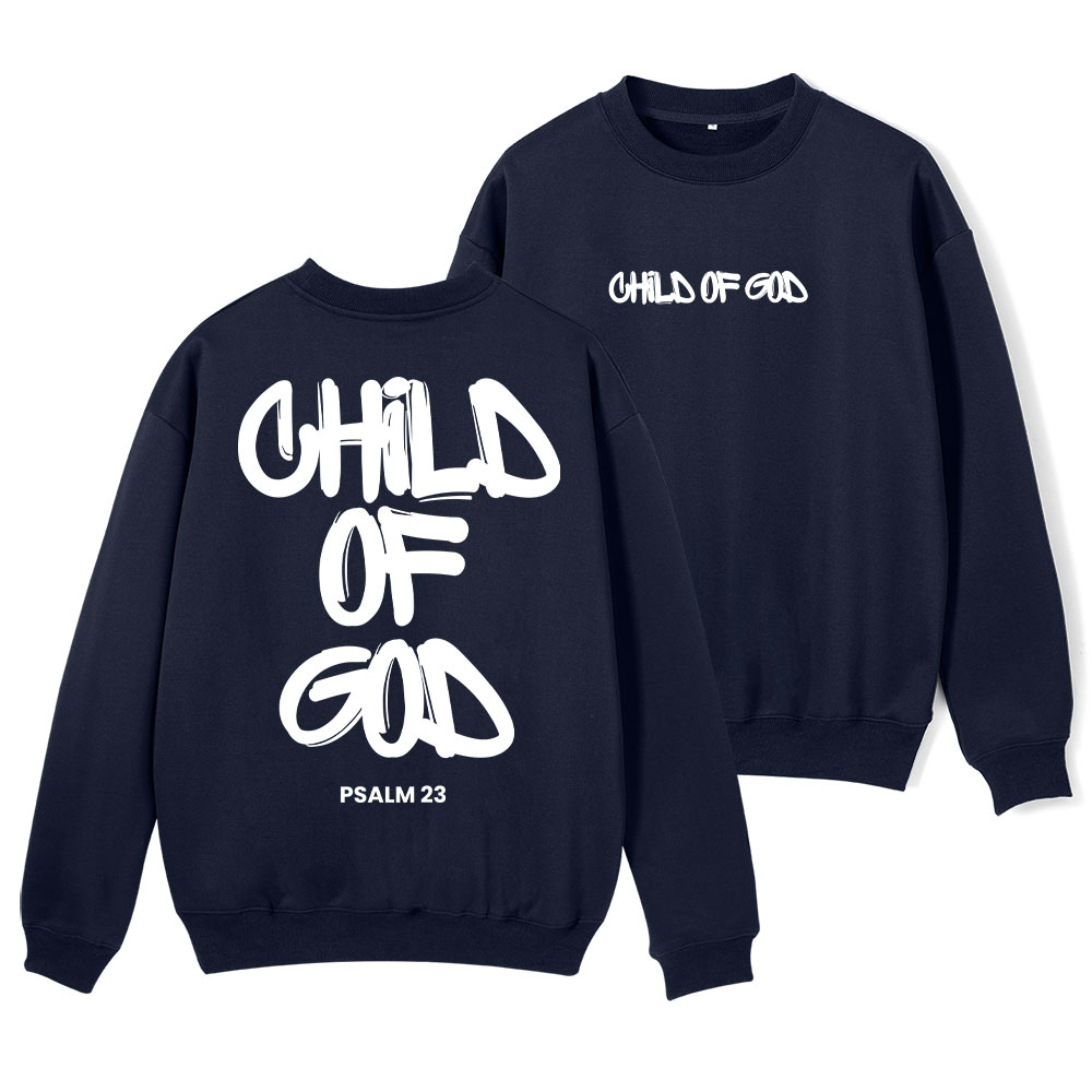 Child Of God Christian Fleece Sweatshirt