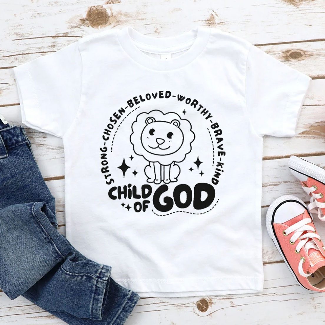 Child Of God Christian Kids T-Shirt