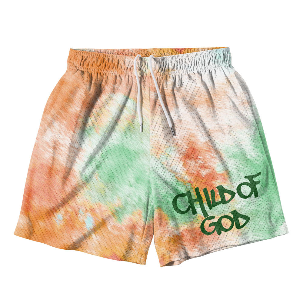 Child Of God Christian Mesh Shorts