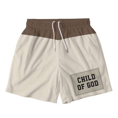 Child Of God Christian Mesh Shorts