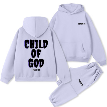 Child Of God Christian Premium Fleece Hoodie Set