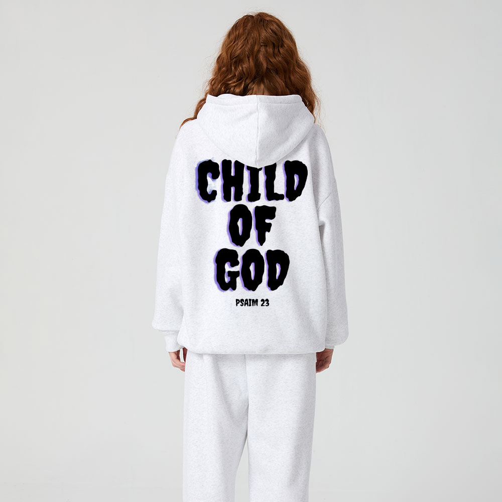 Child Of God Christian Premium Fleece Hoodie Set