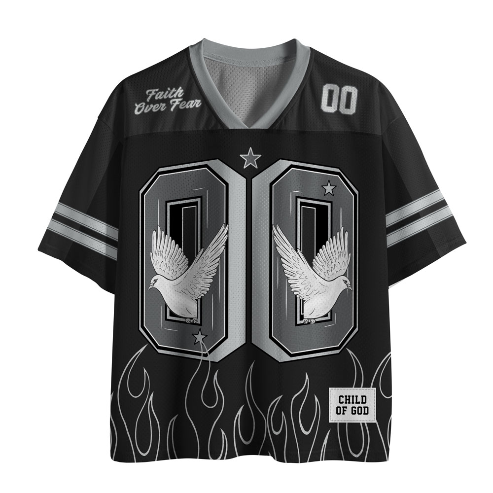 Child Of God Christian Red Mesh Jersey