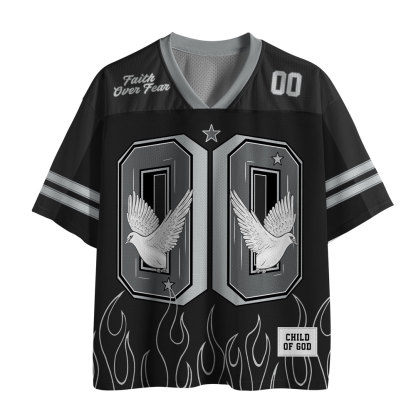 Child Of God Christian Red Mesh Jersey
