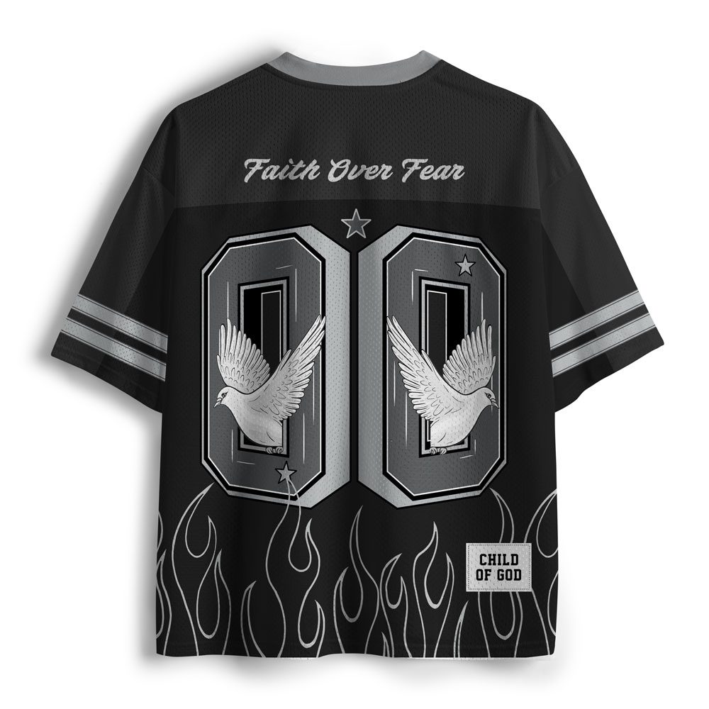 Child Of God Christian Red Mesh Jersey