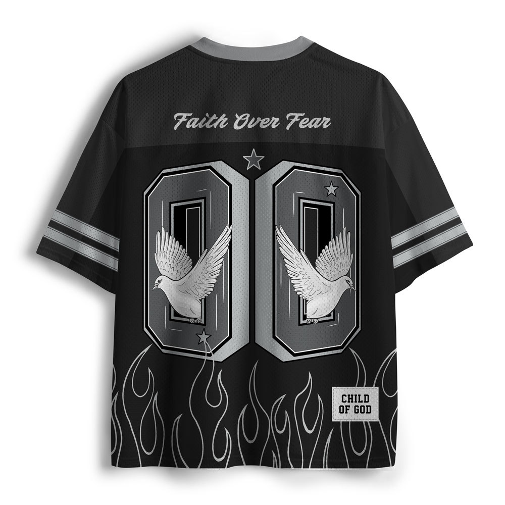 Child Of God Christian Red Mesh Jersey