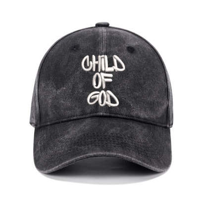Child Of God Christian Washed Hat