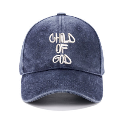 Child Of God Christian Washed Hat