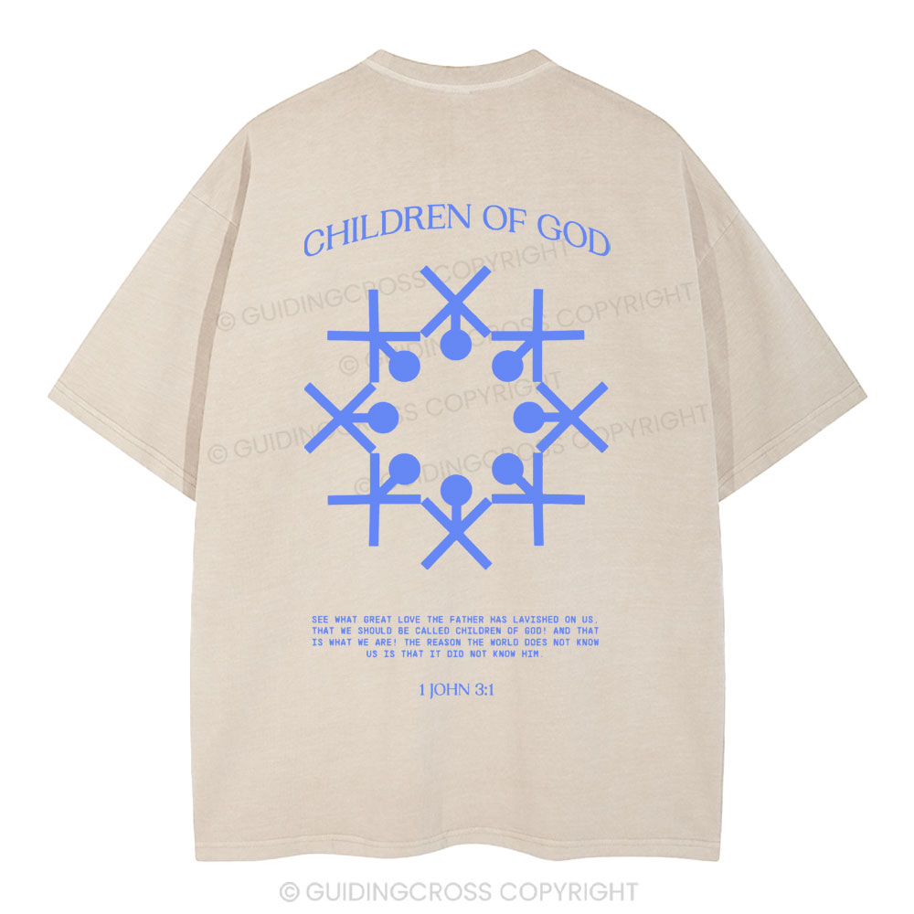 Child Of God Christian Washed T-Shirt